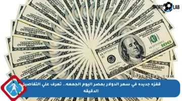 قفزة جديدة في سعر الدولار بمصر اليوم الجمعة.. تعرف على التفاصيل الدقيقة